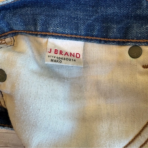 J Brand Denim Jean Shorts Mako Distressed - Picture 4 of 5